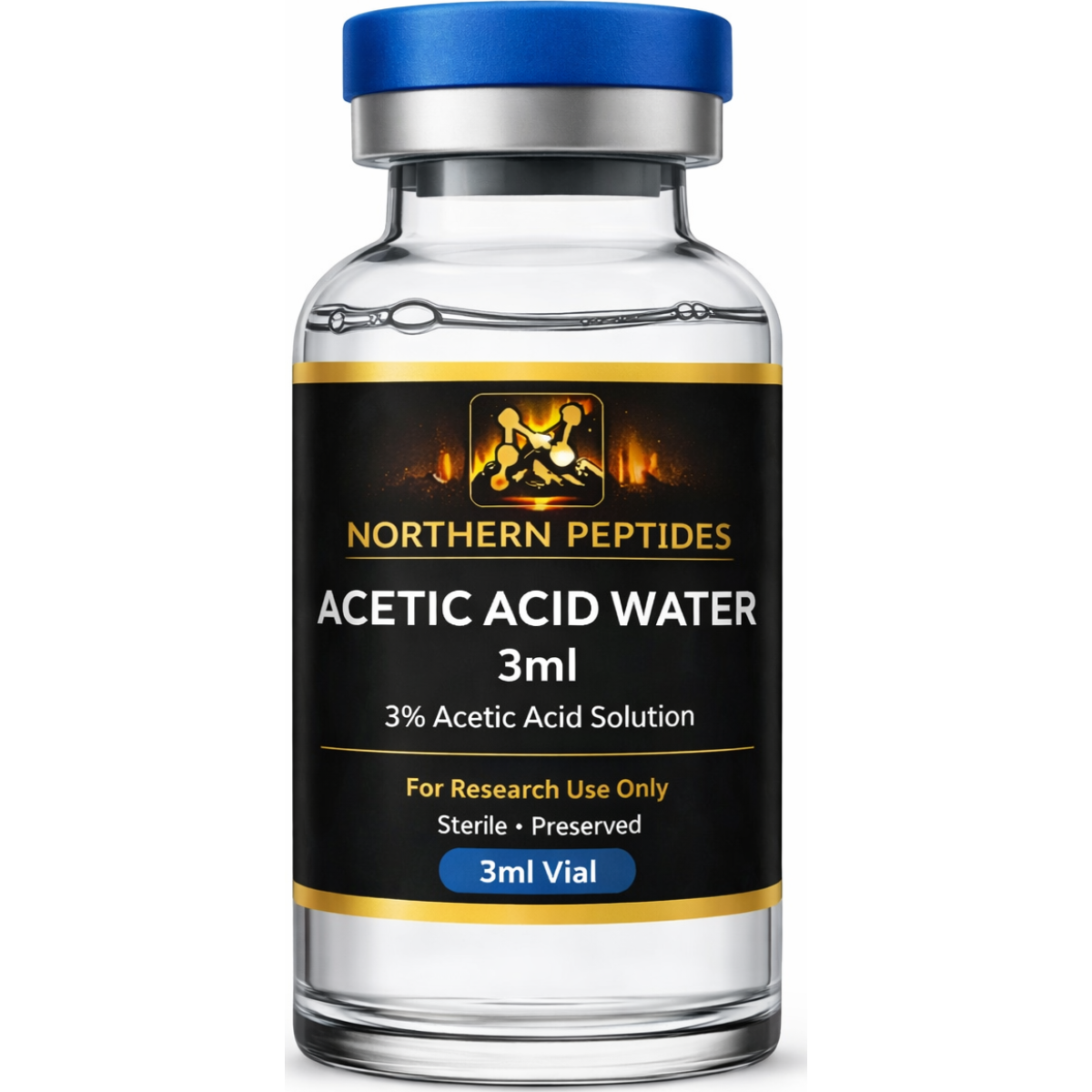 Acetic Acid Water 3ml