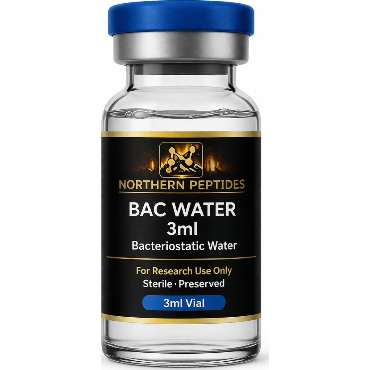 Bacteriostatic water 3ml